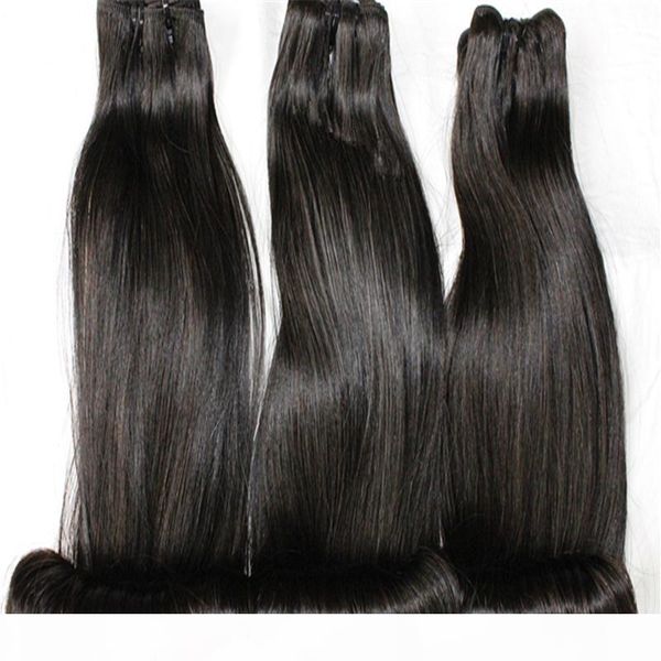 

funmi hair double drawn egg curly hair extensions 3 bundles peruvian indian virgin human hair weaves natural color 8-18inch, Black