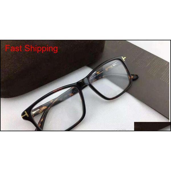 

men spectacle frames brand eyeglasses frames square with clear lens optical glasses frame t5407 myopia glasses qylatb bdefashion, Black