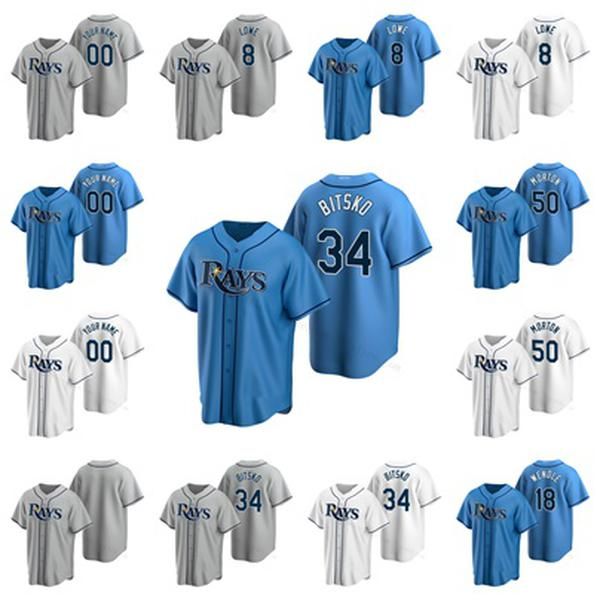 

customize 12 wade boggs jersey 39 kevin kiermaier 17 austin meadows men women tampa bay youth personalize #00 baseball blake snell jerseys, Blue;black