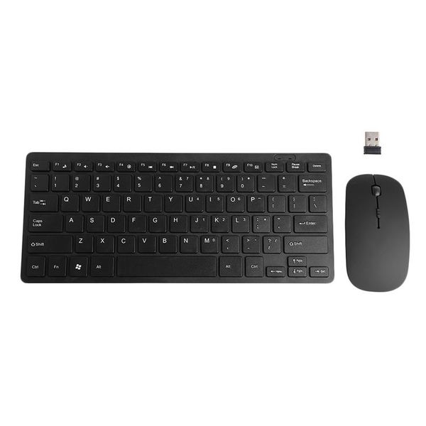 

wireless 2.4ghz mini keyboard ultra-thin mouse combo set for desk lap