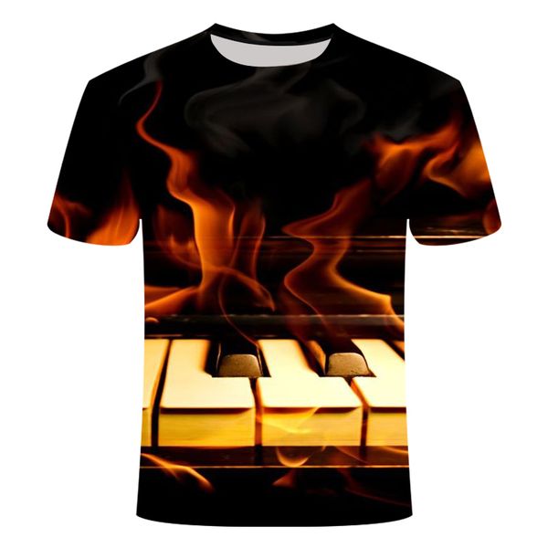 

guitar art musical instrument 3d style 3d print shirts plus size plus size hentai men clothing