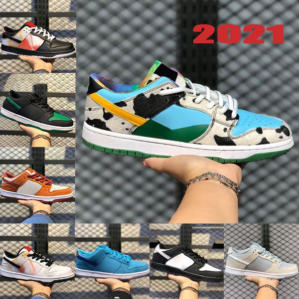 

new low runnig shoes travis scotts chunky panda dark russet yin yang black white cement men women fashion sneakers eur 36-45