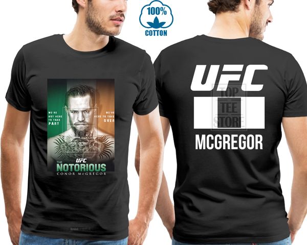 

connor mcgregor notorious men's black t shirt size s m l xl 4xl 025930 sport hooded sweatshirt hoodie