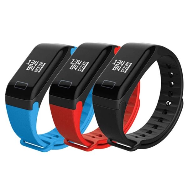 

2020 fitness watch blood pressure waterproof smart wrist watch health smart wristband smart bracelet wristwatchs mens silicone movement, Slivery;brown