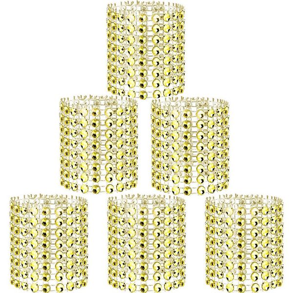 

napkin rings 150 pcs ring, rhinestone suitable for wedding party banquet dinner or holiday family party, reception