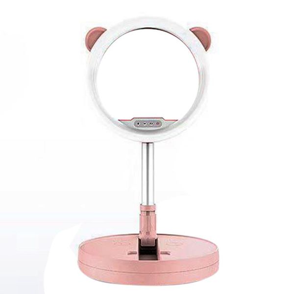 

10-дюймового складного ring light led сеого диммируемое кольцо лампы с 167см выдвижной подставкой для youtube tik tok instagram эфира