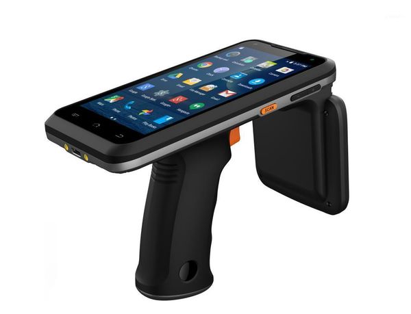 

scanners caribe rugged 4g wifi mobile data collector android 8.1 handheld pda terminal 1d 2d barcode scanner with pistol grip1