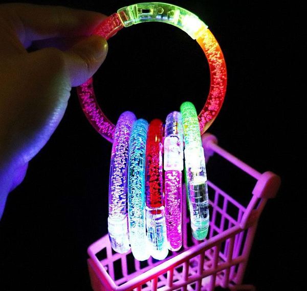 

led light up bracelet flashing glowing crystal bracelet for disco party concert prop christmas halloween decorat bbyeyr cxj_love