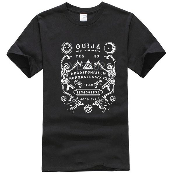 

ouija board skeletons mens t shirt men black casual streetwear t shirt short sleeve oneck tshirts sport hooded sweatshirt hoodie