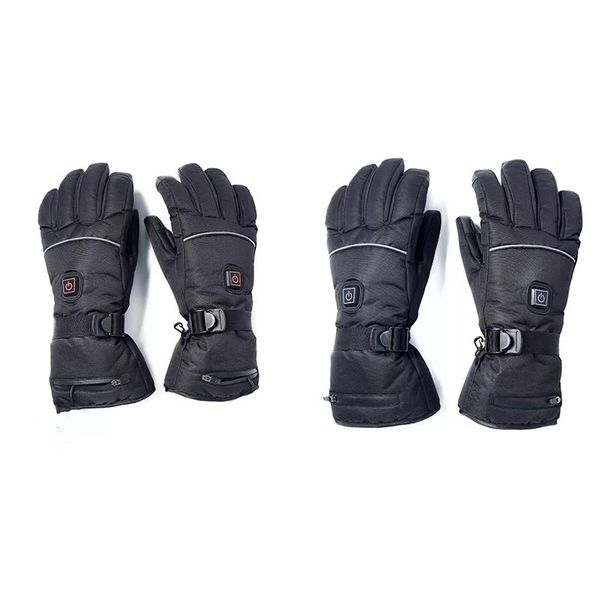 

motorcycle gloves waterproof heated moto press battery powered motorbike racing riding gloves winter