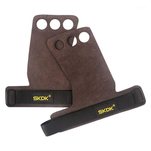 

protective gear leather gymnastic hand grips crossfit anti-skid bodybuilding weight lifting pull up bar kettlebell workout palm protector gl
