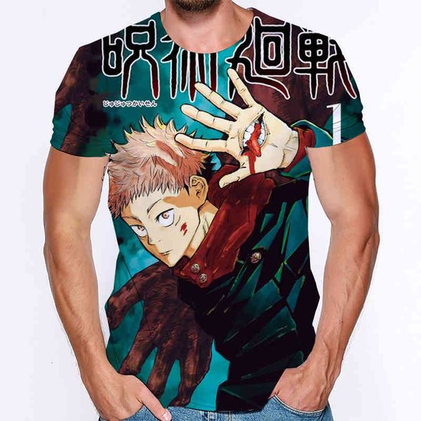 

men's t-shirts short-sleeve male t-shirt, anime julongsu kaisen shirt for men, casual female street fashion crin, White;black