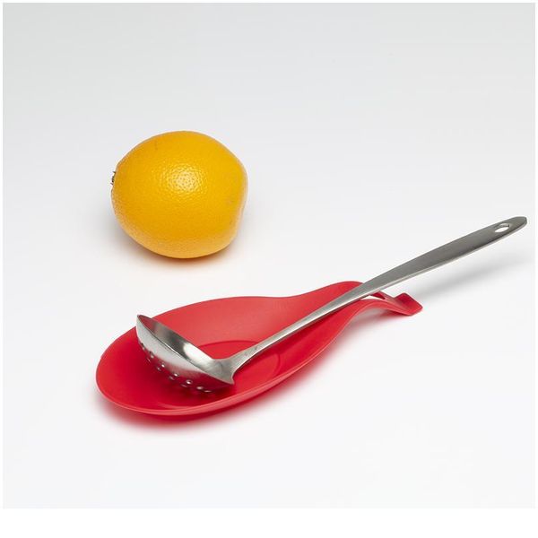 

1pcs spoon insulation mat holder eggbeater heat resistant dish kitchen gadgets sile pad stand fo jllgue