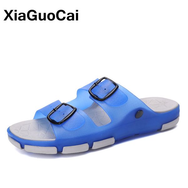 

summer women shoes slippers antiskid bathroom home slippers 2019 mules outdoor big size female beach sandals clogs x1020, Black