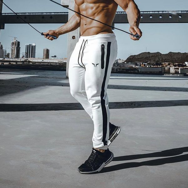 

fashionable new streetwear casual clothing outdoor brand cotton trousers men's workwear 201126, Black