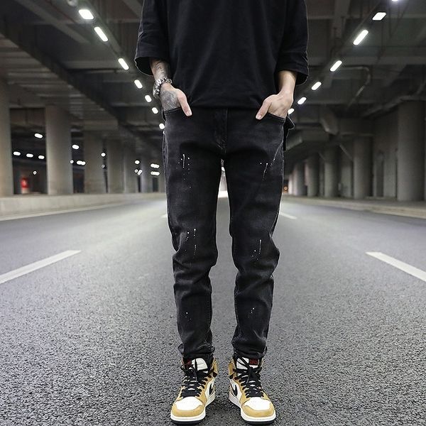 

oem fog drop shipping trousers denim skinny men's clothing jeans