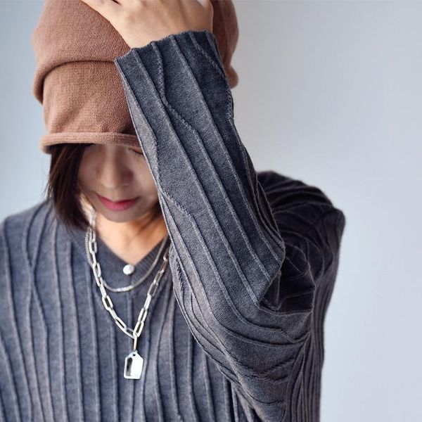 

beanie/skull caps micoco a1203 autumn and winter versatile personality knitted hat leisure do old cotton pile baotou woman, Blue;gray
