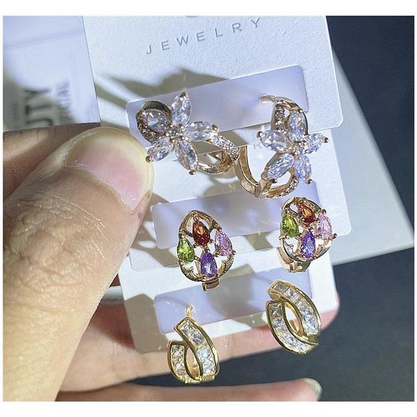 

fashion pearl earrings rhinestone color keeping korean style tassel fringed inlaid zircon colorful earrings for wome wmtncv jeneffer, Silver