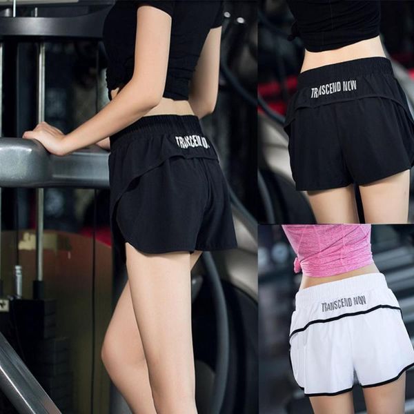 

2020simple women casual shorts patchwork body fitness workout summer shorts female elastic skinny slim beach egde short 215, White;red