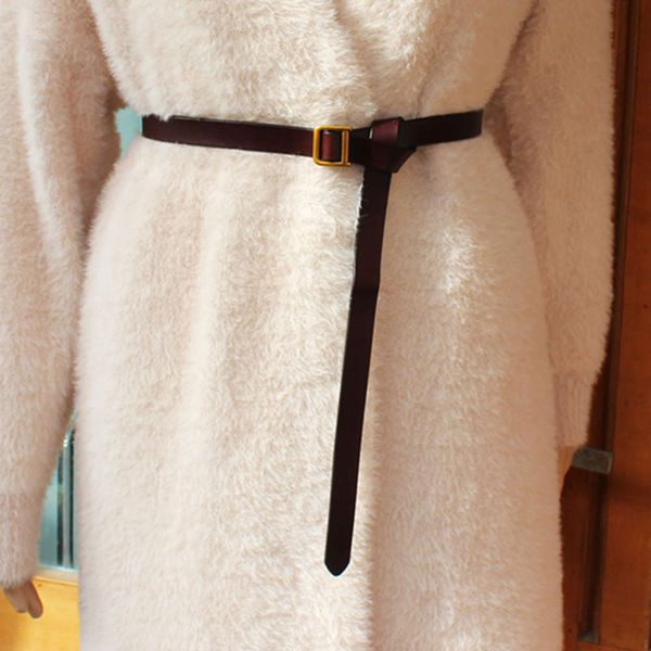 

suit belt, women's fine decoration, dress, sweater, jeans, waistband, fashionable and leather belt, Black;brown