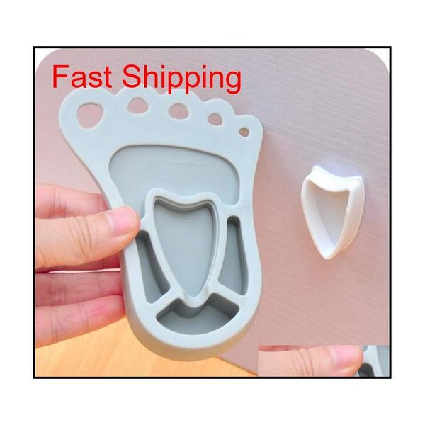 

practical kid baby cute foot shape finger safety door ser s qylupc packing2010