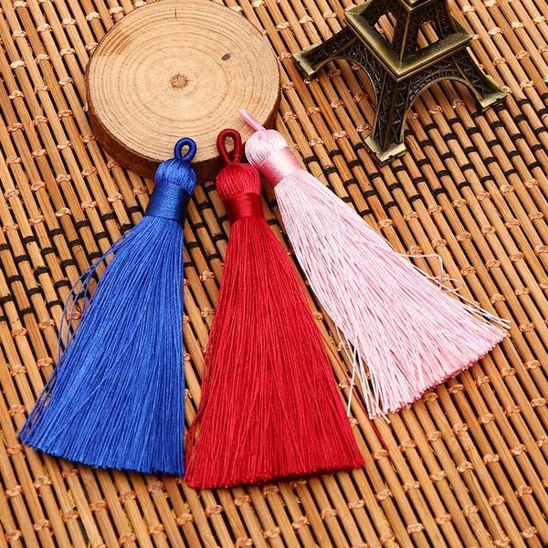 

12pcs lot 80mm tassel silk fringe sewing bangs flower tassel decorative pendant tassels for curtains home decoration accessories h jlliwv