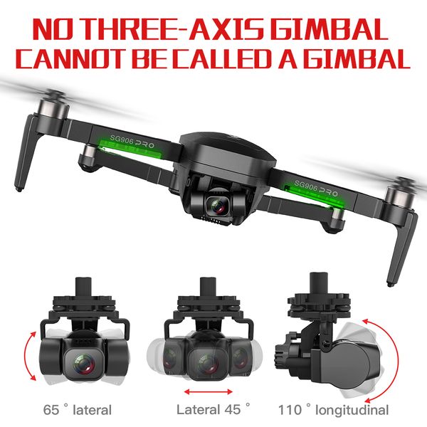 

sg906 pro 2 drone 3-axis gimbal with gps 4k 5g wifi dual camera professional esc 50x zoom brushless quadcopter beast rc dron