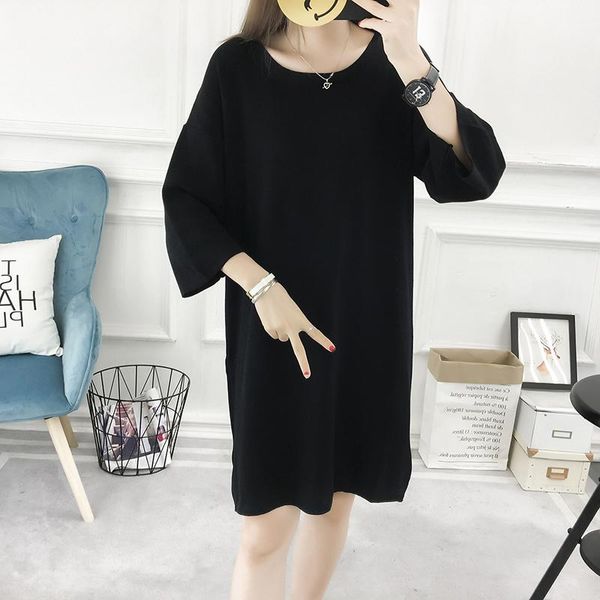 

сладкий bowknot backless шнуровка вязаная вскармливание платье для беременных женщин свободном zip лактация одежда для беременных кормящих п, White