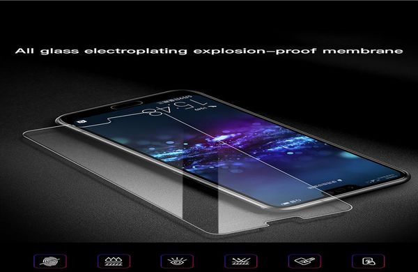 

прозрачное hd закаленное стекло защитная пленка для huawei honor 7c 7x 8 8x v8 9 9i v9 10 lite play max ecreen wmtyvs