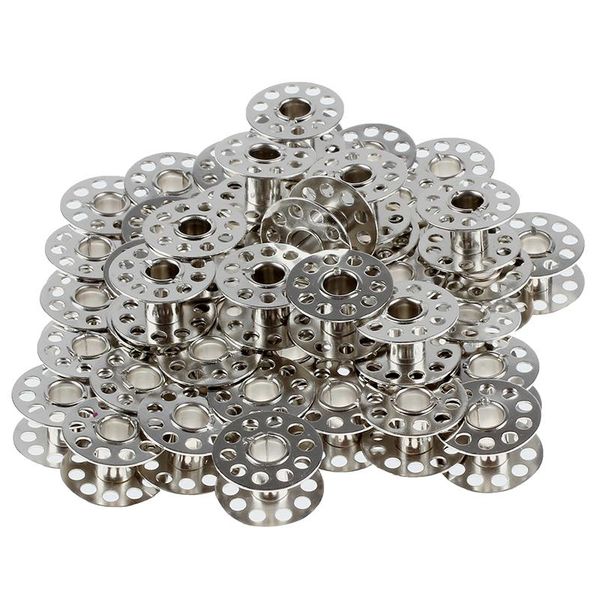 

sewing notions & tools 50pcs metallic cans coils for domestic machine, Black