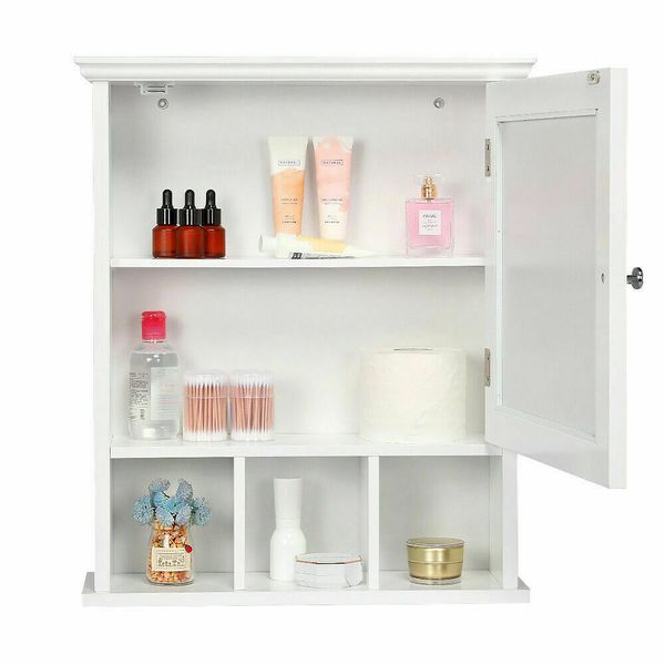 

wall mount bathroom cabinet storage medicine cabinet kitchen laundry