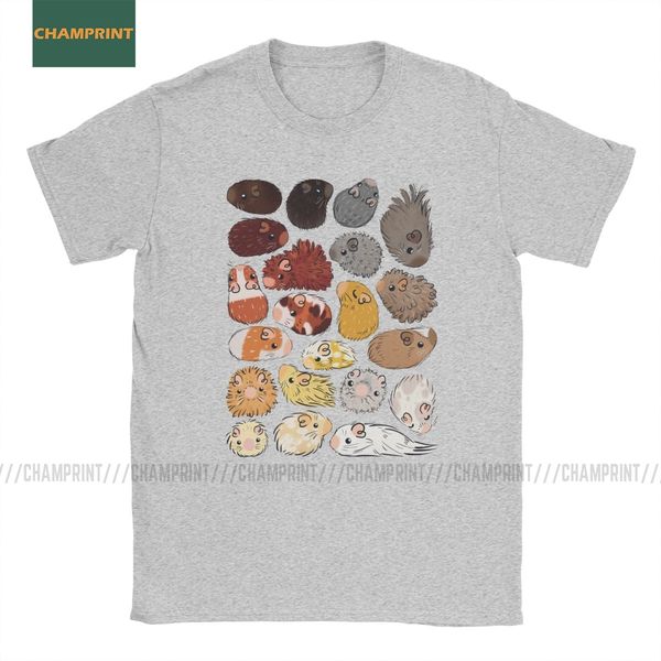 

men guinea pig gradient cute animal lover animals kawaii fluffy pet short sleeve tee birthday present hooded sweatshirt hoodie men t shirt