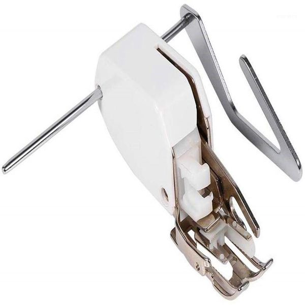 

household sewing machine presser foot synchronization feeding presser foot 5mm 7mm with guide bar sewing accessories tools1, Black