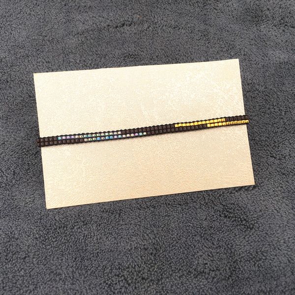 

fashion handmade beaded bracelet colorful woven women bracelet, Black