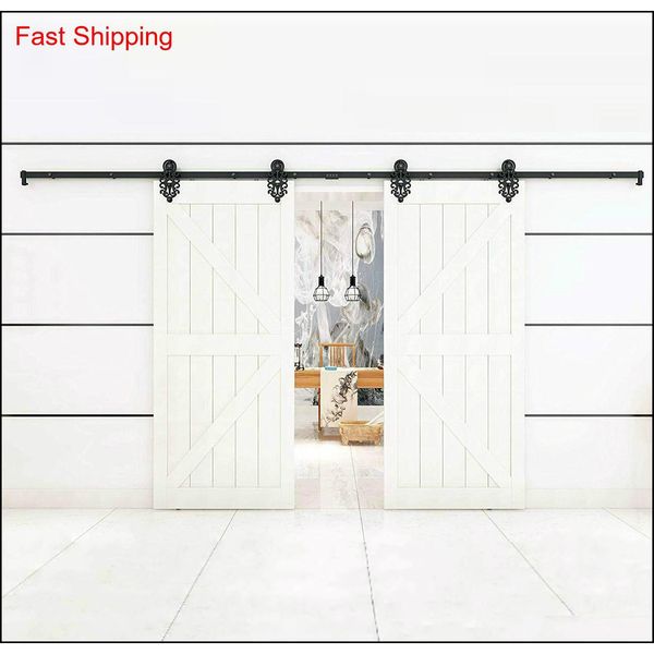 

royal pattern black steel sliding barn door hardware single closet door double interior door ro qylzqp sports2010