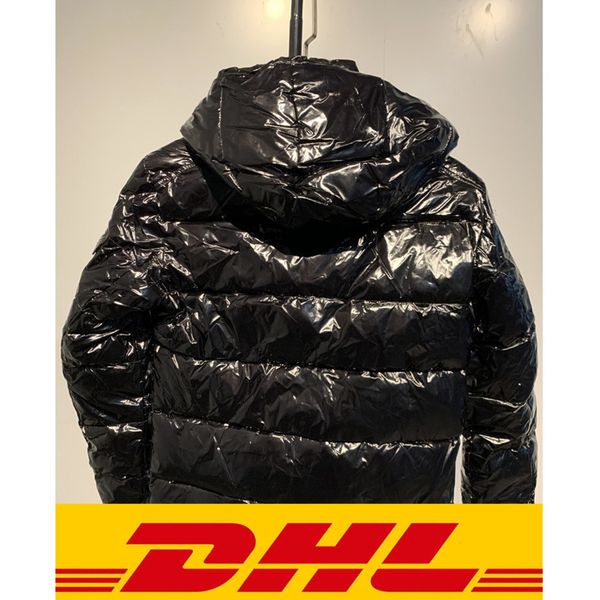 

puffer куртки doudoune пальто верхнего качества mens пуховики зимние куртки мужчины женщины зима повседневная мужская открытый теплый перо o, Black