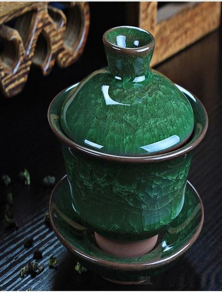 

tangpin кофе чай наборы льда crack керамический чайник gaiwan чашка чая китайский kung fu tea наборы bbyftr wrhome