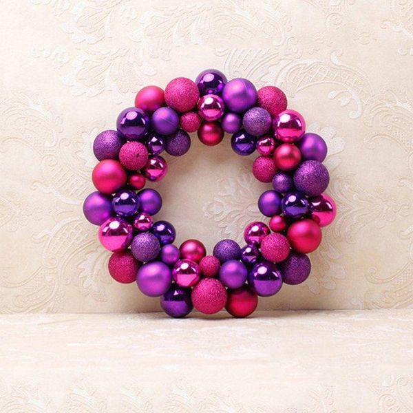 

christmas door garland multicolor christmas tree ornaments hanging ball decor palline natale decor navidad1
