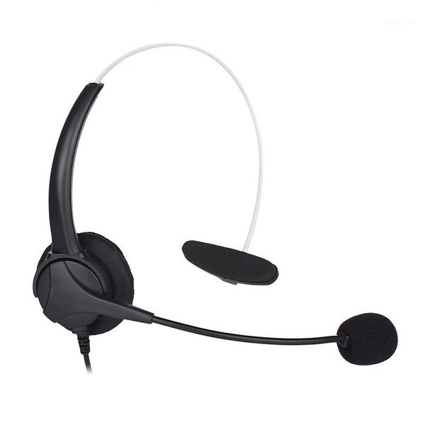 

microphones 1pc usb binaural headset wired stereo noise cancelling microphone call centre office /traffic1