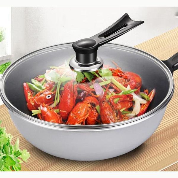 

electric skillets wok home multi-function frying pan skillet smokeless non-stick cooker thickened pot1