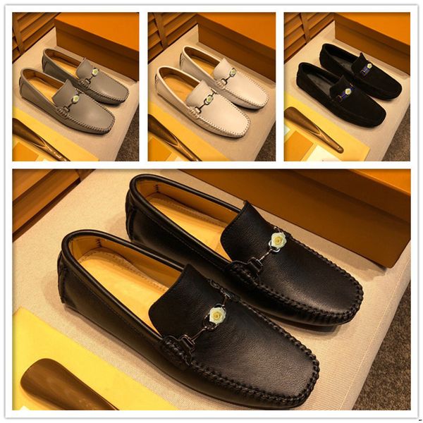 

бренд весна летние горячие продают мокасины мужчины мокасины высокое качество натуральные кожаные обувь мужчины плоские обувь легкие водител, Black