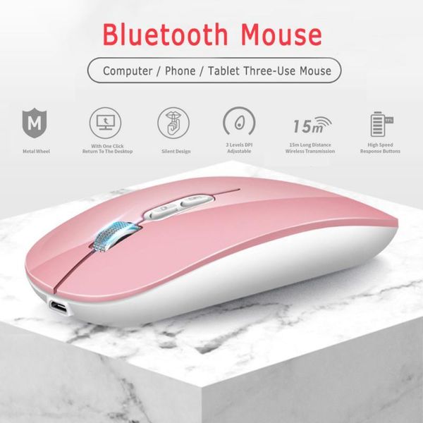

wireless mouse computer bluetooth mouse silent mause rechargeable ergonomic 2.4ghz usb optical mice for mac pc