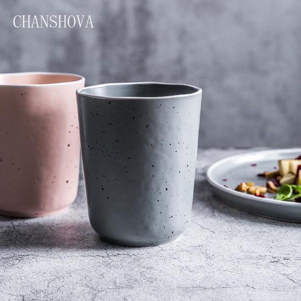 

chanshova 350ml teacup retro household creative ceramic lovers drinking cups coffee milk mug tea set china porcelain h376 wmtaji