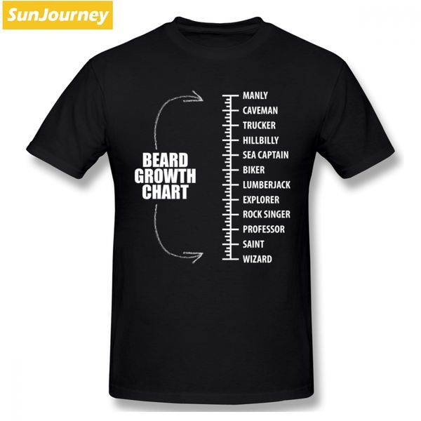 

beard growth chart men t shirt summer plus size cotton crewneck short sleeve custom clothes for men sport hooded sweatshirt hoodie