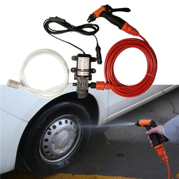 

car wash 12v car washer gun pump high pressure cleaner car care portable washing machine electric cleaning device h wmtolx