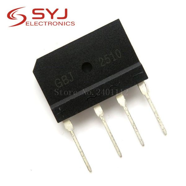 

5шт / серия gbj2510 2510 zip-4 1000v 25a новый оригинальный в наличии