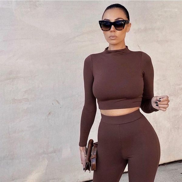 

women's sports yoga set, breathable with long sleeves slim elastic tights women's leggings, a variety of color option1, White;red