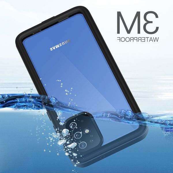 

водонепроницаемый корпус samsung soft clear пыл дайвинг обложка для galaxy s20 plus ультра телефона дело кока funda
