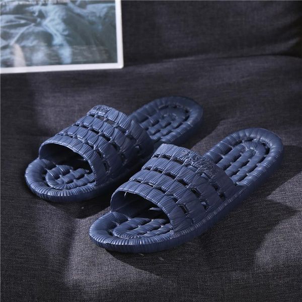 

summer hole slipper bathing non slip deodorization slippers pvc durable slippers hollow breathable massage slipper 8 color dbc dh1372