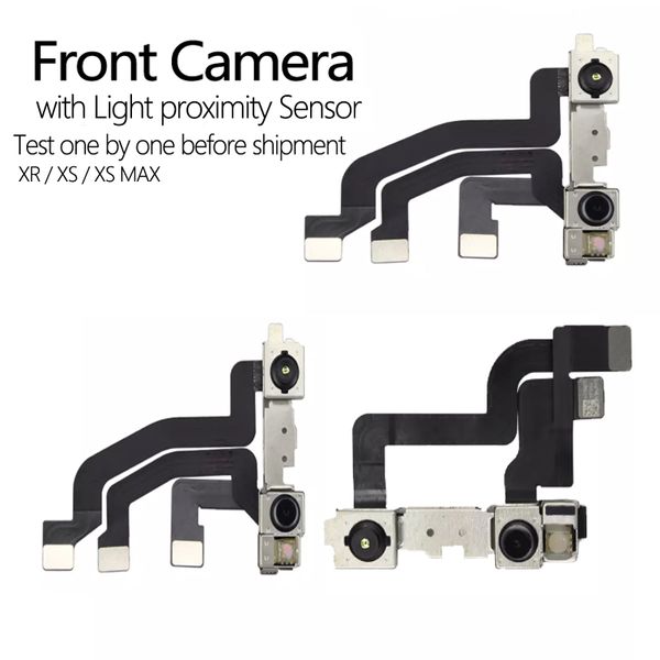 Câmera frontal para iPhone XR XS XS Max com Light Proximity Sensor Cable Flex Enfrent Frete Grátis